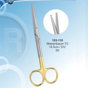 تصویر قیچی متز مستقیم TC- 16 سانتی 1-118-103 