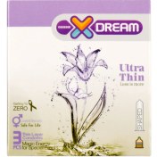 تصویر کاندوم بسیار نازک ایکس دریم بسته ۳ عددی مدل Ultra Thin 