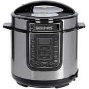 تصویر پلوپز جیپاس مدل GMC5326L ظرفیت ۶ لیتر چند کاره با بدنه استیل 