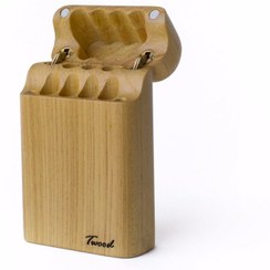 تصویر جاسیگاری چوبی دستساز هولیکا 