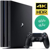 تصویر Ps4 pro 1tb با 12عدد بازی کارکرده 