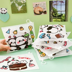 تصویر پوشه زیپ دار A5 طرح Panda 