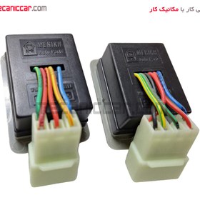 تصویر کلید شیشه بالابر (طرح پژویی) یک پل و دوپل لمسی پراید صبا نور ابی مریخ Electrical components