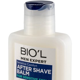 تصویر افتر شیو حاوی عصاره آلوئه ورا مناسب پوست حساس حجم 110 میلی لیتر بیول Biol Aloevera After Shave For Sensitive Skin 110 ml