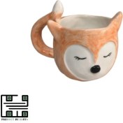 تصویر ماگ سرامیکی فانتزی روباه 
