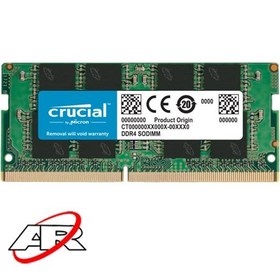 تصویر رم لپ تاپ کروشیال مدل DDR4 3200MHZ ظرفیت 8 گیگابایت ا Crucial 8GB DDR4 3200MHZ 1.2V Laptop Memory Crucial 8GB DDR4 3200MHZ 1.2V Laptop Memory