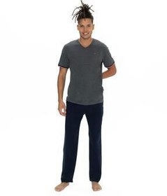 تصویر ست پیژامه چند رنگ مردانه تیم لباس خواب آقایان ملانجی U.S. Polo Assn. 