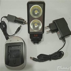 تصویر فلاش نور Lishuai LED DV-6WA ولوم دار 