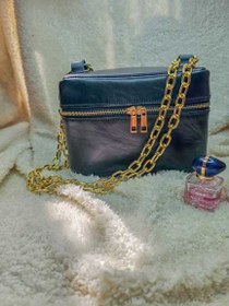 تصویر کیف چرم زنجیردار 