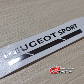 تصویر آرم برجسته طرح PEUGEOT SPORT کد 10512 