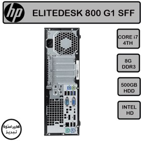 تصویر مینی کیس استوک اچ پی HP ProDesk G1 800/600 - Cpu i7 4770 - Ram 8GB - HDD 500GB HP ProDesk G1 800/600 - Cpu i7 4770 - Ram 8 GB - HDD 500 GB