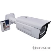 تصویر دوزبین بالت REFACO CAMERA BULET AHD 5mP WARM LIGHT CCTV RF335WA-BLF 