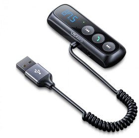 تصویر گیرنده صوتی بلوتوثی یوسامز Usams US-SJ503 TF Card Receiver FM Transmitter 