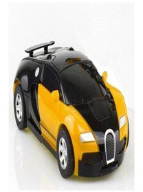 تصویر اسباب‌بازی ماشین روبات تغییر شکل‌دهنده مدل بوگاتی ویرون برای کودکان برند generic Transformation Robot Car Toy Deformation Bugatti Veyron Car Model For Kids