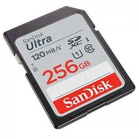 تصویر رم اس دی ۲۵۶ گیگ سن دیسک SanDisk Ultra CL10 U1 120MB/s 