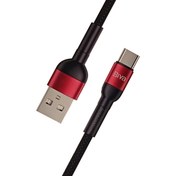 تصویر کابل فست شارژ USB به Type-C بیوا (Biva) مدل C-15T طول 1.2 متر، 3 آمپر 