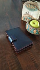 تصویر کیف مدارک چرمی،جاکارتی دستدوز،کد30 