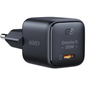 تصویر شارژر دیواری 30 واتی آکی مدل Aukey Pa-B1L 