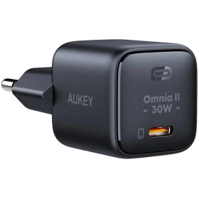 تصویر شارژر دیواری 30 واتی آکی مدل Aukey Pa-B1L 