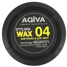 تصویر واکس مو حالت دهنده شماره 04 آگیوا مشکی مدل STYLING WAX 04 Agiva Styling Wax