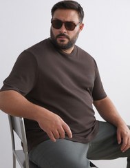 تصویر تی شرت سایز بزرگ مردانه ال سی وایکیکی lc-waikiki lc waikiki 