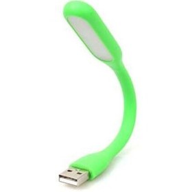 تصویر چراغ ال ای دی یو اس بی مدل Portable Flexible USB Light سبز 