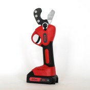 تصویر قیچی لوله بر شارژی اطلس مخصوص لوله نیوپایپ و سفید 