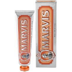تصویر خمیردندان زنجبیل مارویس حجم 85 میل Marvis toothpaste Ginger Mint 25 ML