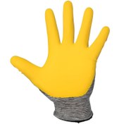 تصویر دستکش ایمنی کنزاکس مدل ضد برش کد KLG_1732 - طوسی 