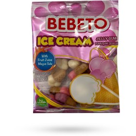 تصویر پاستیل بستنی ببتو 80گرم BEBETO 