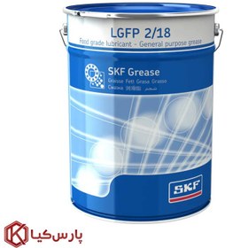 تصویر گریس اس کا اف SKF LGFP 2/18 وزن 18 کیلوگرم 