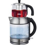 تصویر چای ساز فلر مدل TS290 ظرفیت ۱.۷ لیتر با کتری استیل 