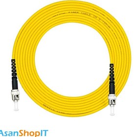 تصویر پچ کورد فیبر نوری ST-ST سینگل مود سیمپلکس 20 متری ST-ST-SM Simplex Model 20m Optic Fiber Patch Cord