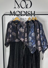 تصویر ست کت و سارافون ویکاد کد a22 