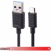 تصویر کابل تبدیل USB به microUSB ایکس انرژی مدل X-110 طول 1 متر USB to microUSB conversion cable X-Energy model X-110 length 1 meter