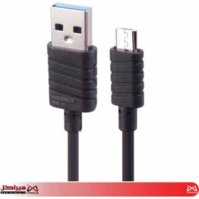 تصویر کابل تبدیل USB به microUSB ایکس انرژی مدل X-110 طول 1 متر USB to microUSB conversion cable X-Energy model X-110 length 1 meter