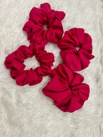 تصویر کش اسکرانچی مو رنگی 