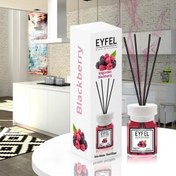 تصویر خوشبو کننده هوا ایفل (Eyfel) مدل Blackberry تمشک حجم 120 میلی لیتر EYFEL BLACKBERRY REED DIFFUSER (120ml)