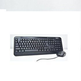 تصویر کیبورد و ماوس تسکو مدل TKM 8056 TKM 8056 Keyboard With Mouse