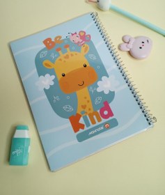 تصویر دفتر ۴۰ برگ آیکون‌دار مجلد نهال - طرح۱۳ 