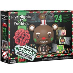 تصویر پک 24 تایی فانکو پاپ پنج شب با فردی Funko Advent Calendar : Five Nights at Freddy's 