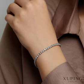 تصویر دستبند جواهری تنیسی Tennis jewelry bracelet