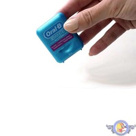 تصویر نخ دندان 35 متری اورال بی مدل 3d white luxe Dental floss 35m Oral