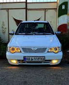 تصویر چراغ جلو اسپرت پراید طرح bmw گلد مناسب برای 132 و 111 Sport pride headlight, bmw gold design, suitable for 132 and 111