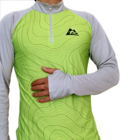 تصویر نیم زیپ فینگر - سبز 