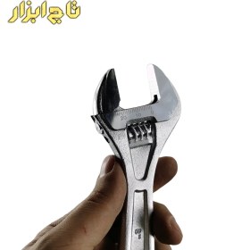 تصویر آچار فرانسه کنزاکس مدل Kaw-108 سایز 8 اینچ Kenzax Kaw-108 Adjustable Wrench 8 Inch