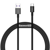 تصویر کابل 1 متری USB به تایپ سی برند بیسوس مدل سوپریور Baseus Superior Series Fast Charging Data Cable USB to Type c 1m