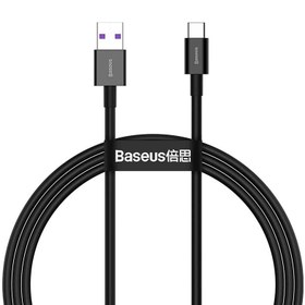 تصویر کابل 1 متری USB به تایپ سی برند بیسوس مدل سوپریور Baseus Superior Series Fast Charging Data Cable USB to Type c 1m