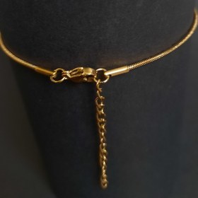 تصویر زنجیر دستبند طلایی 