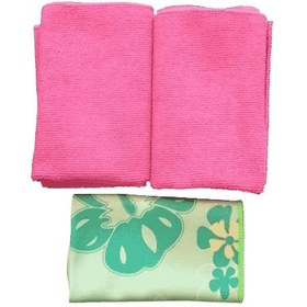 تصویر پک دستمال جادویی ۳ عددی Magic wipes pack of 3